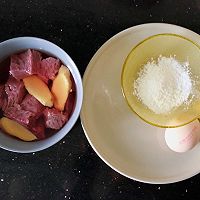 宝宝辅食·奶酪牛肉肠的做法图解2