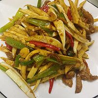 茭白肉丝的做法图解8