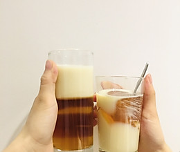 夏日消暑饮品——豆奶茶冻的做法