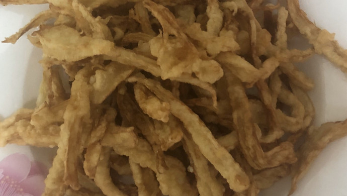 干炸杏鲍菇