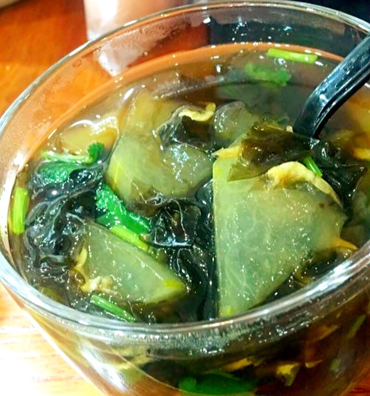 减肥餐～紫菜虾皮冬瓜汤的做法