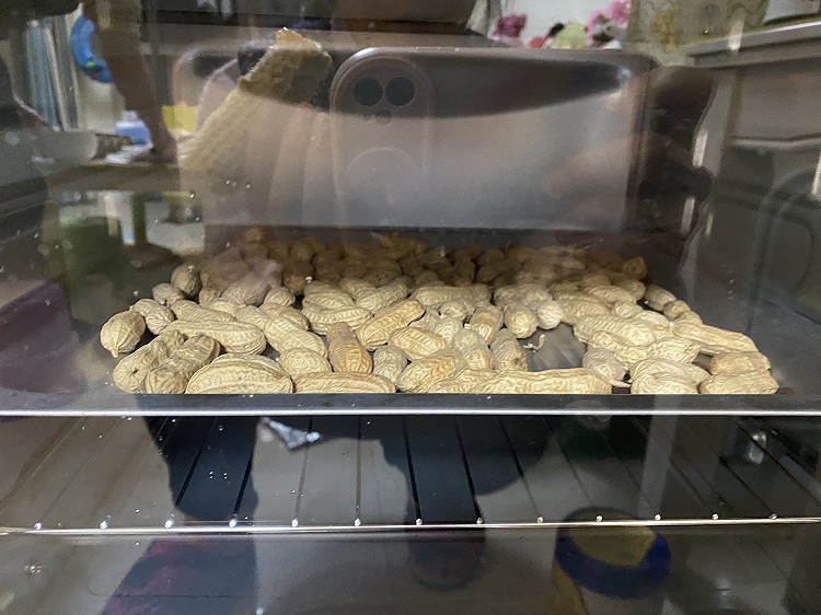 烤箱烤带皮花生的做法