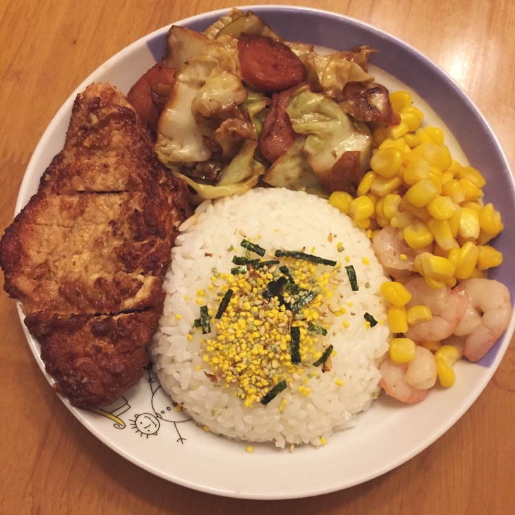 一人食之花式猪扒饭的做法图解9