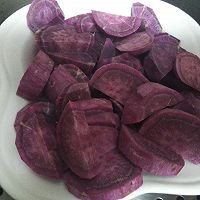 南瓜紫薯发糕的做法图解2