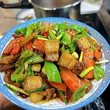 下饭神菜：青椒回锅肉#本周热榜#