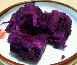 蜜汁紫薯的做法