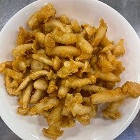 椒盐脆炸白蘑菇的做法图解10