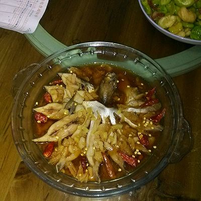 蒸扁鱼（孔雀开屏）