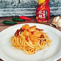 豪吉川香鲜虾肉酱意粉的做法图解14