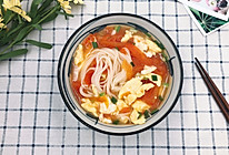 快手版美味汤面-番茄鸡蛋面的做法