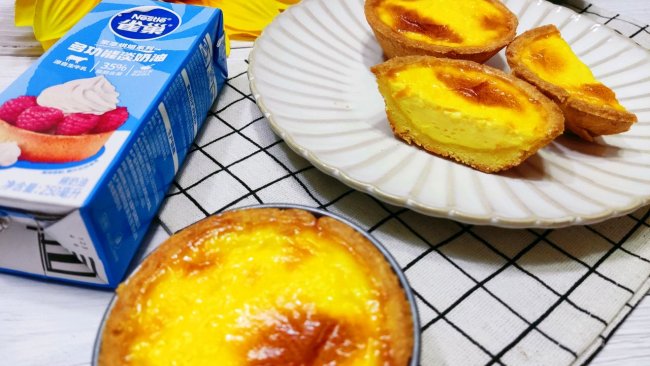 #奶香此刻，焙有钱花#布丁塔的做法