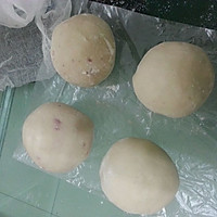 奶香紫薯包的做法图解7