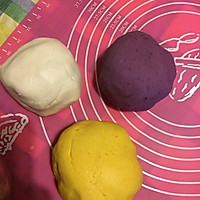 彩色炸麻薯的做法图解2