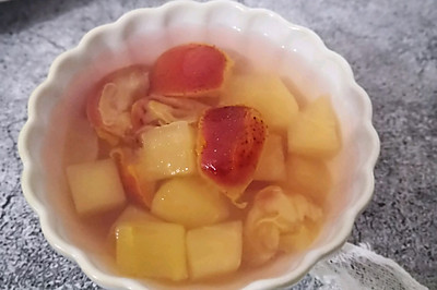 健脾开胃的冬日暖汤～～苹果山楂冰糖水
