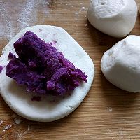 紫薯糯米饼＃洁柔食刻，纸为爱下厨＃的做法图解7