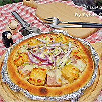 部队Pizza#美的烤箱菜谱#的做法图解14