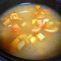 #太太乐鲜鸡汁芝麻香油#暖暖的味道:砂锅扯面的做法图解4