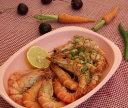 厄瓜多尔白虾两吃的做法