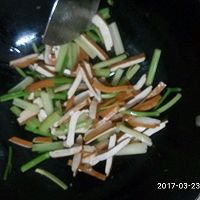 芹菜香干肉丝的做法图解6