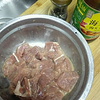 黑椒牛肉粒的做法图解1