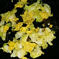 黑木耳鸡蛋炒卷心菜的做法图解9