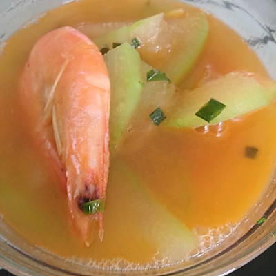 大虾炖冬瓜