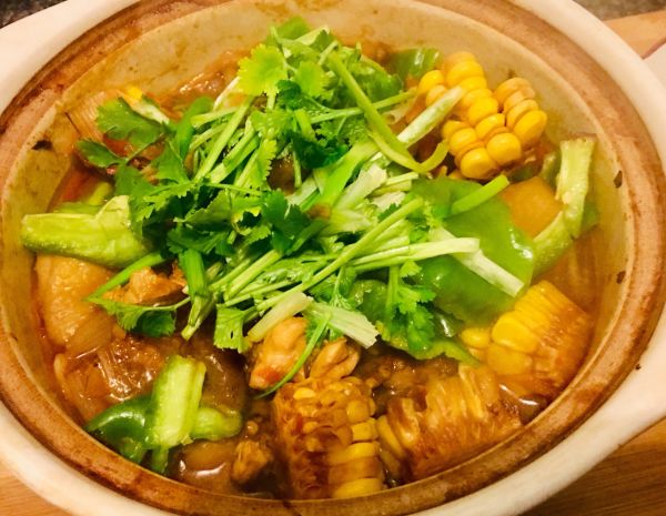 下饭神器，汤都不剩！能多吃两碗米饭的鸡公煲