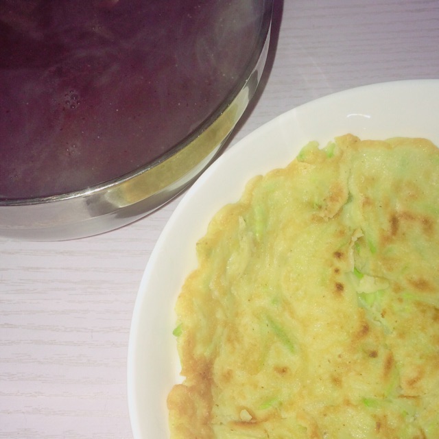 西葫芦鸡蛋饼的做法图解8
