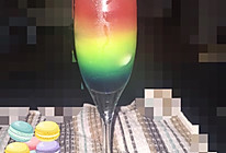 彩虹鸡尾酒 无酒精饮料 分层饮料的做法