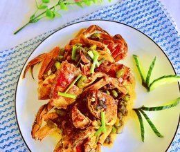 #少盐饮食 轻松生活#大闸蟹毛豆的做法