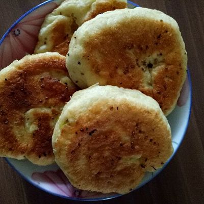 【原创】心艺妈——葱油发面饼