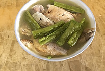 杂鱼苦瓜汤的做法