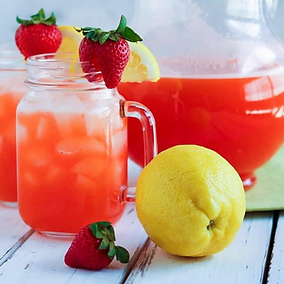  草莓柠檬水