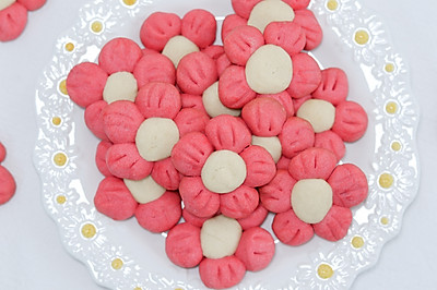 网红美食花朵饼干，造型可爱，味道香甜