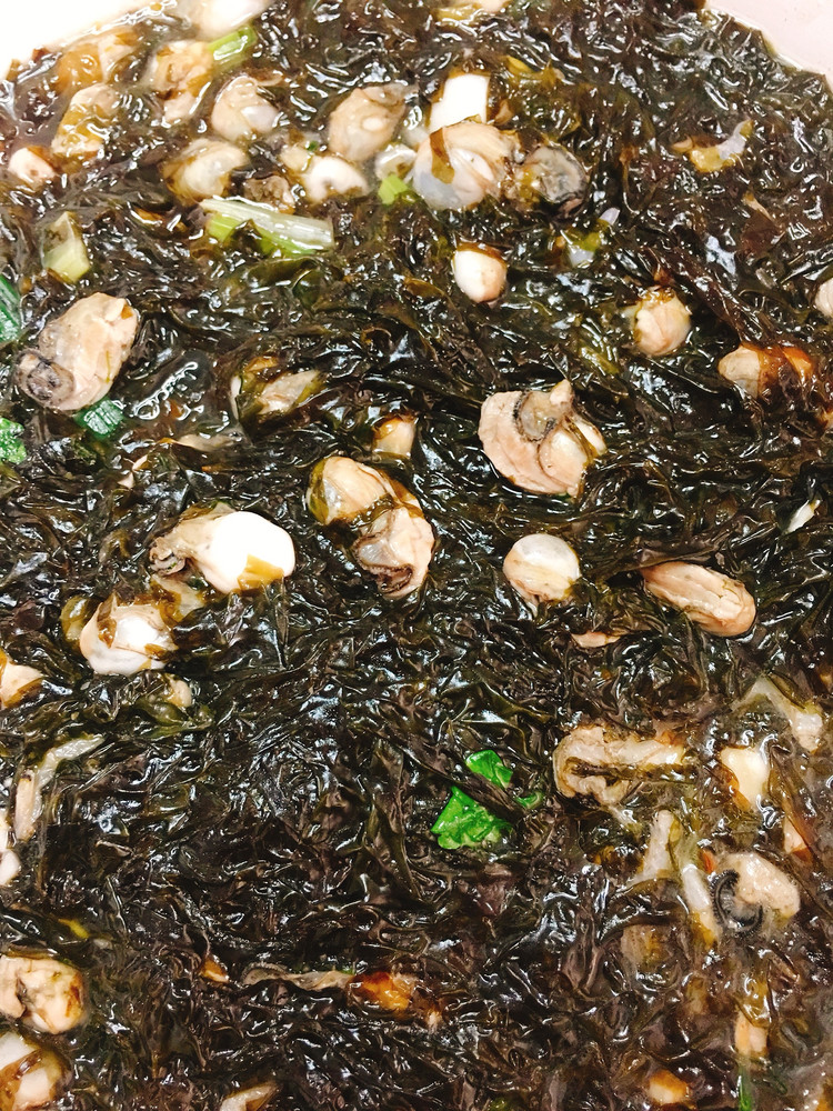 紫菜海蛎煲的做法