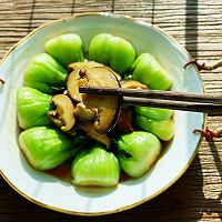 香菇油菜的做法图解6