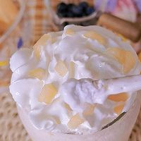 #夏日开胃餐#雪顶哈密瓜酸奶的做法图解10