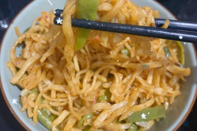 豆角焖面