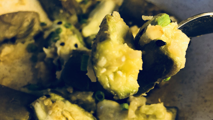 微波炉蒜蓉茄子