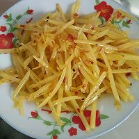 酸辣土豆丝的做法图解6