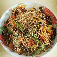 韩式拌杂菜的做法图解6