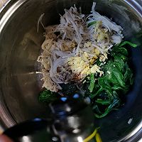 #太太乐鲜鸡汁芝麻香油#凉拌菠菜金针菇的做法图解8