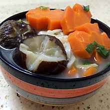 胡萝卜香菇面