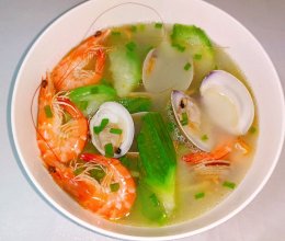 蛤蜊丝瓜汤的做法