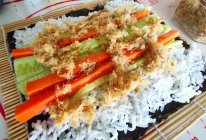 芥末海苔寿司饭团的做法