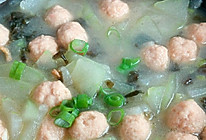 冬瓜丸子紫菜汤的做法