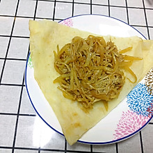 大饼卷土豆丝