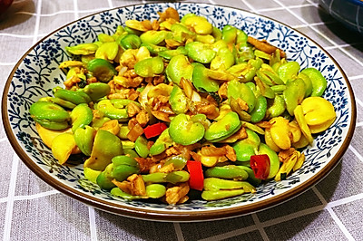 蚕豆香菇