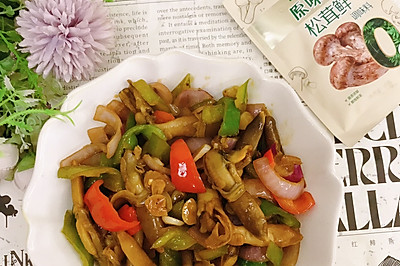 辣椒炒蛏子