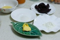 豆沙面包卷的做法图解1